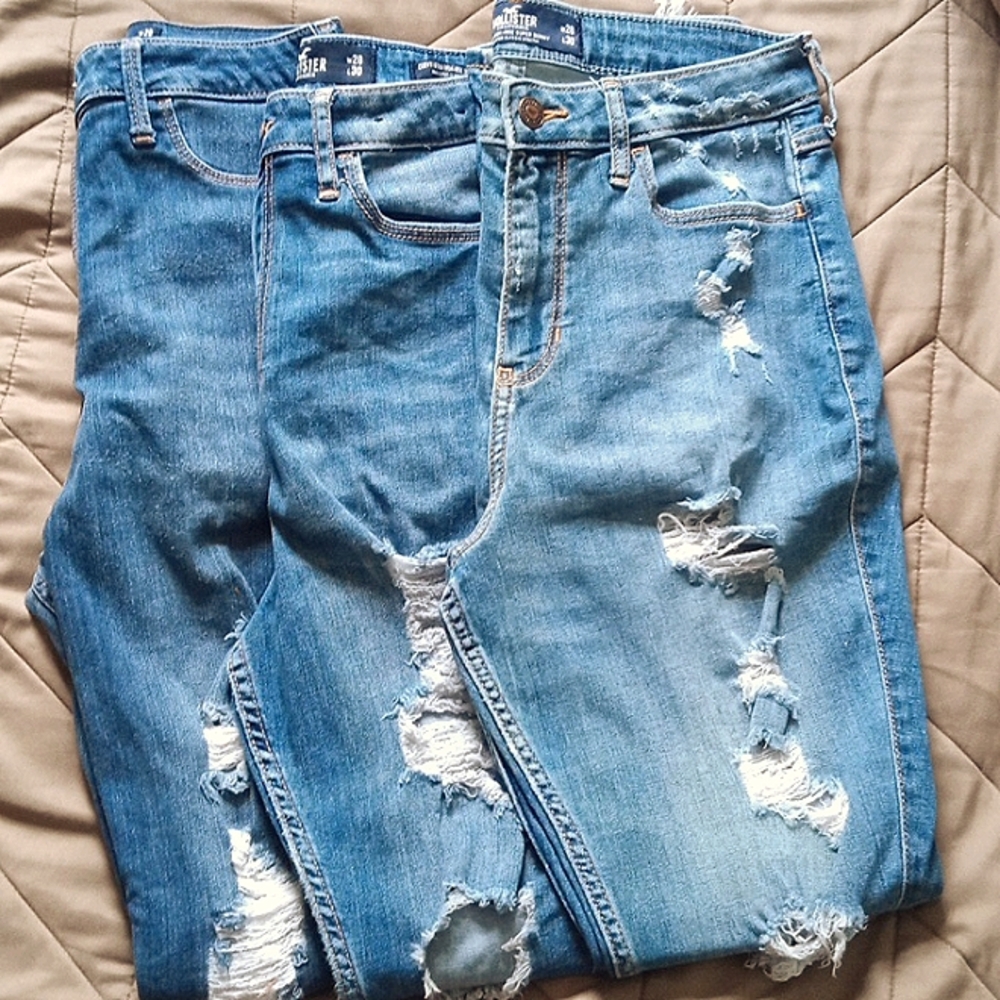 Hollister Jeans High Rise Lot Bundle